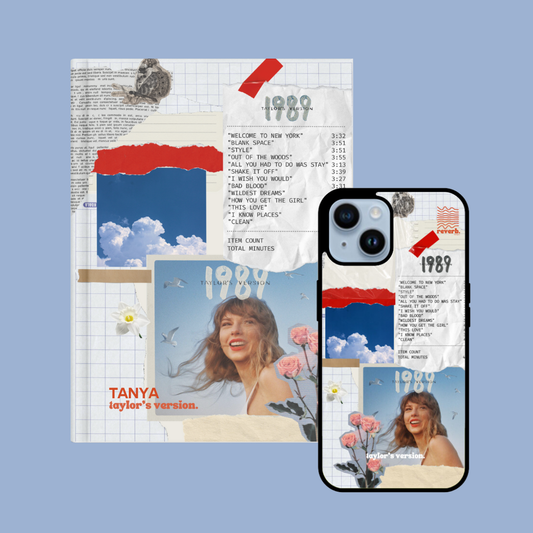 1989 Custom Bundle:  2025 Diary & Phone Case